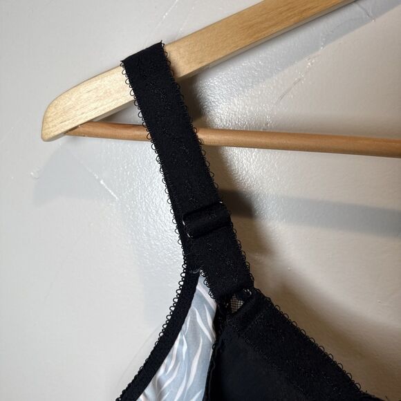 Elomi Morgan Banded Underwire Stretch Lace Bra Women's Size 40H (1) Black Pink - Picture 12 of 15